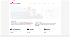 Desktop Screenshot of platformbeveiliging.nl